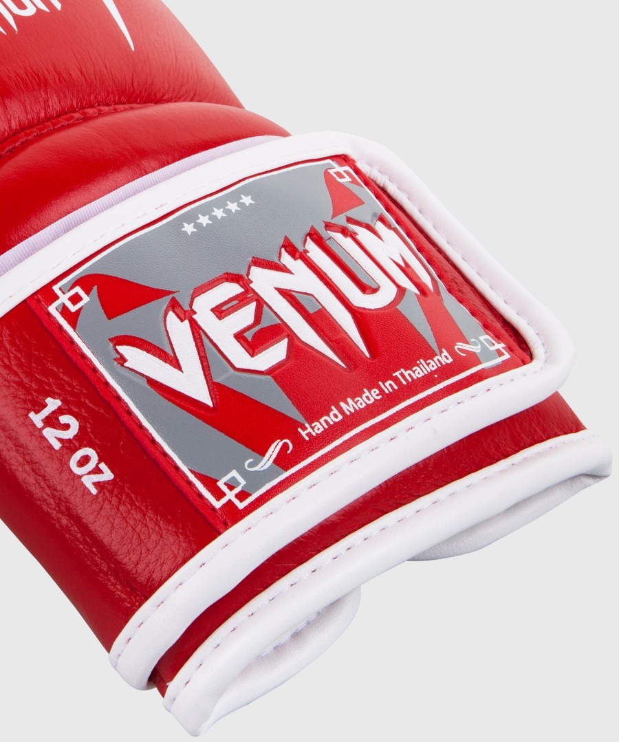 venum giant 3.0 boksehandsker - nappa læder - rød