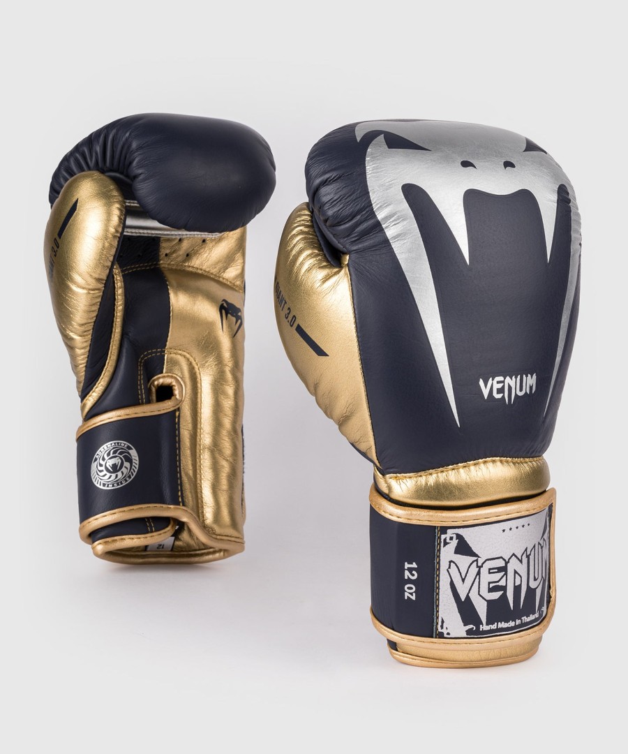 venum giant 3.0 boksehandsker - marineblåguld - specialudgave