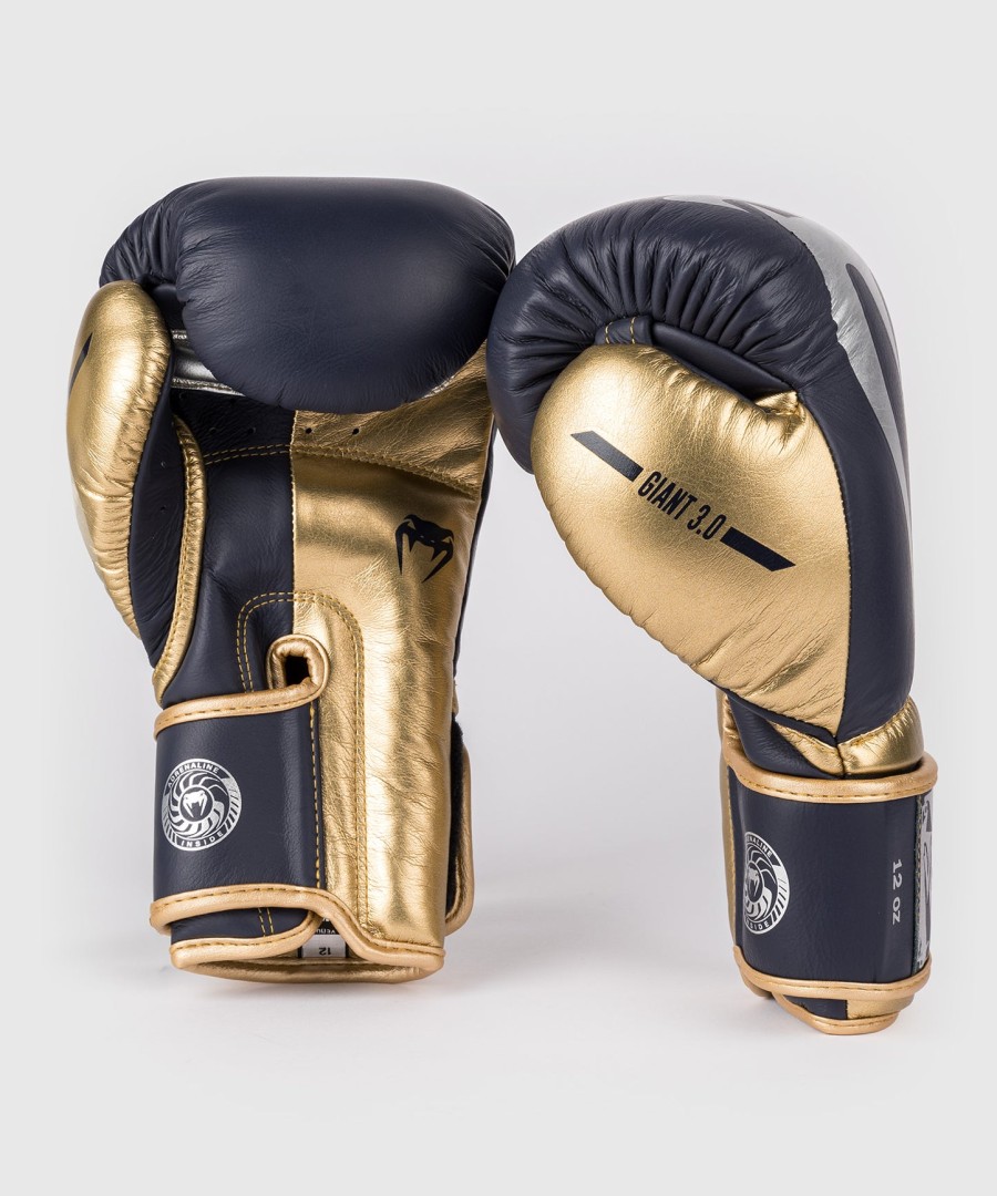 venum giant 3.0 boksehandsker - marineblåguld - specialudgave