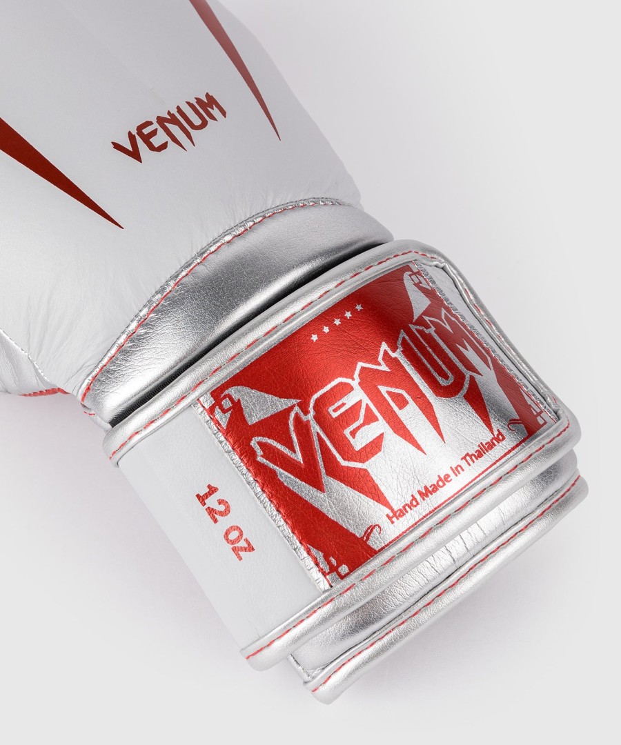 venum giant 3.0 boksehandsker - rødsølv - specialudgave
