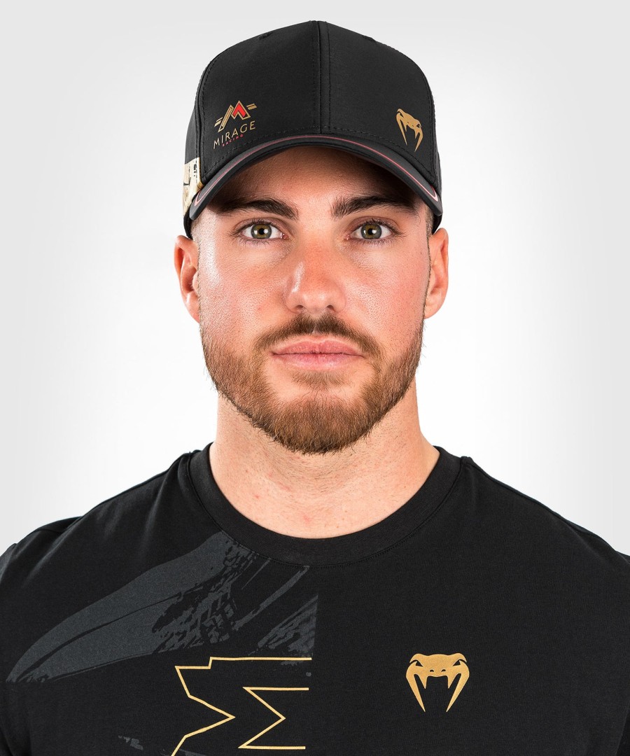 venum x mirage baseballkasket - sortguld
