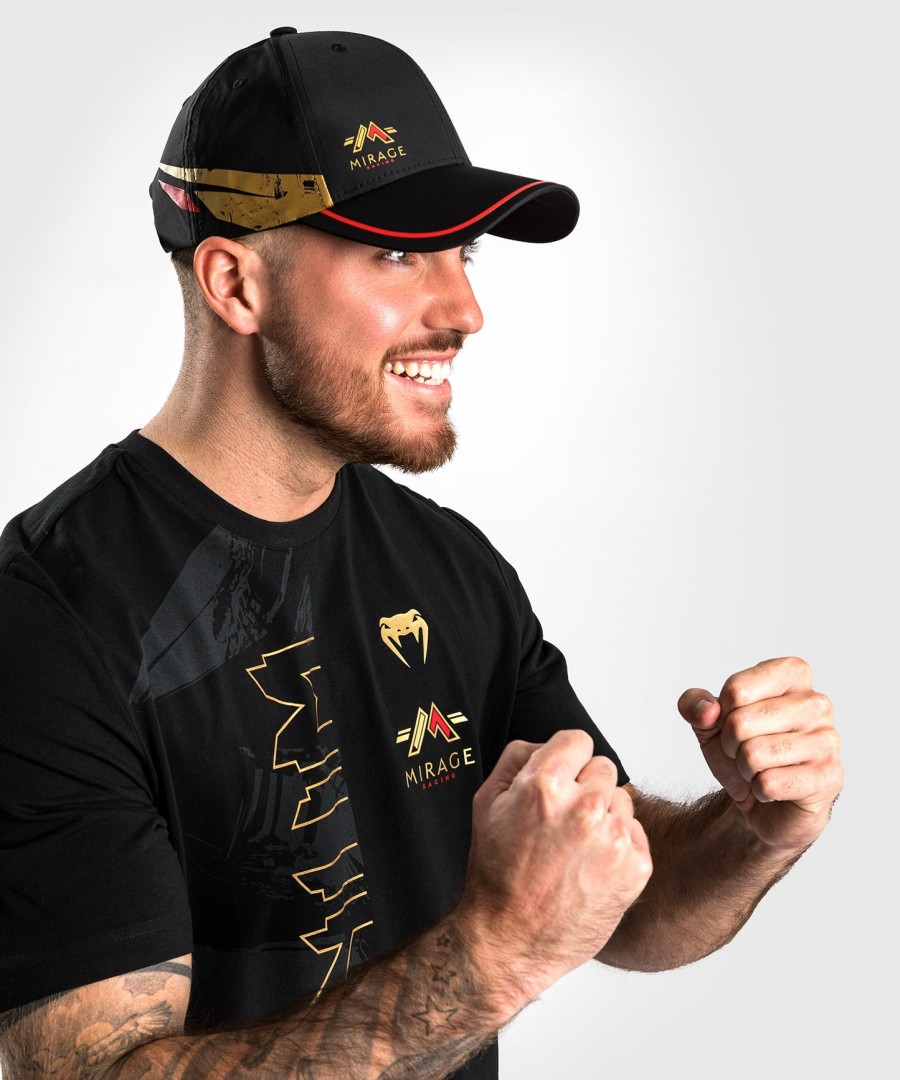 venum x mirage baseballkasket - sortguld