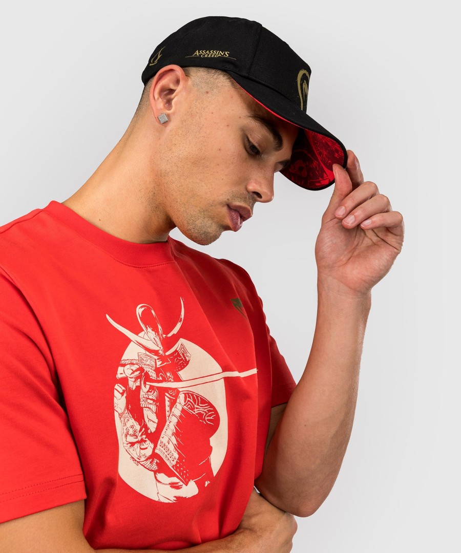 venum x assassin creed shadows kasket - sort
