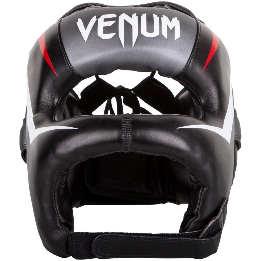 venum elite iron-hovedbeklædning - sort