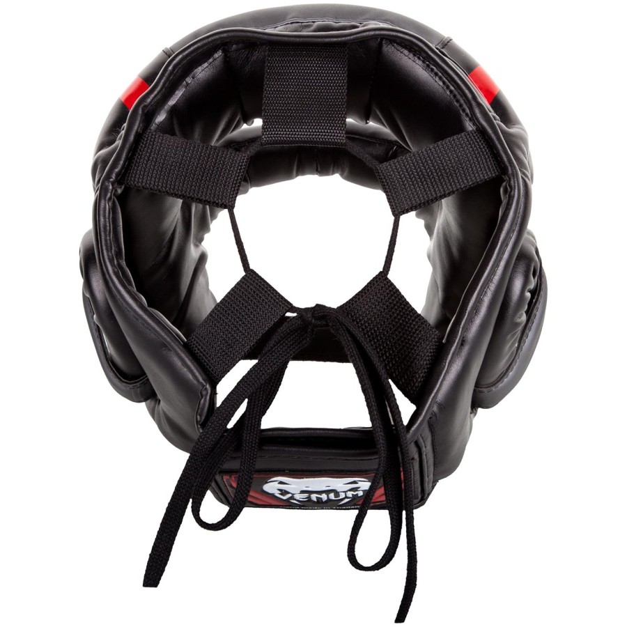 venum elite iron-hovedbeklædning - sort