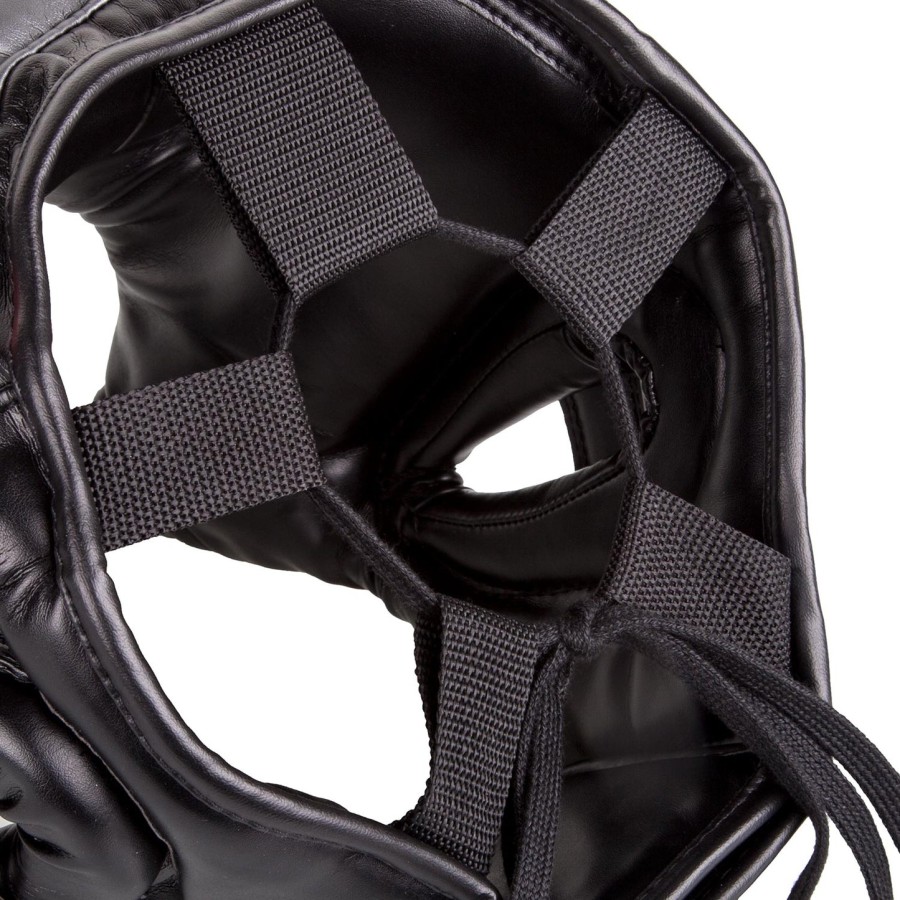 venum elite iron-hovedbeklædning - sort