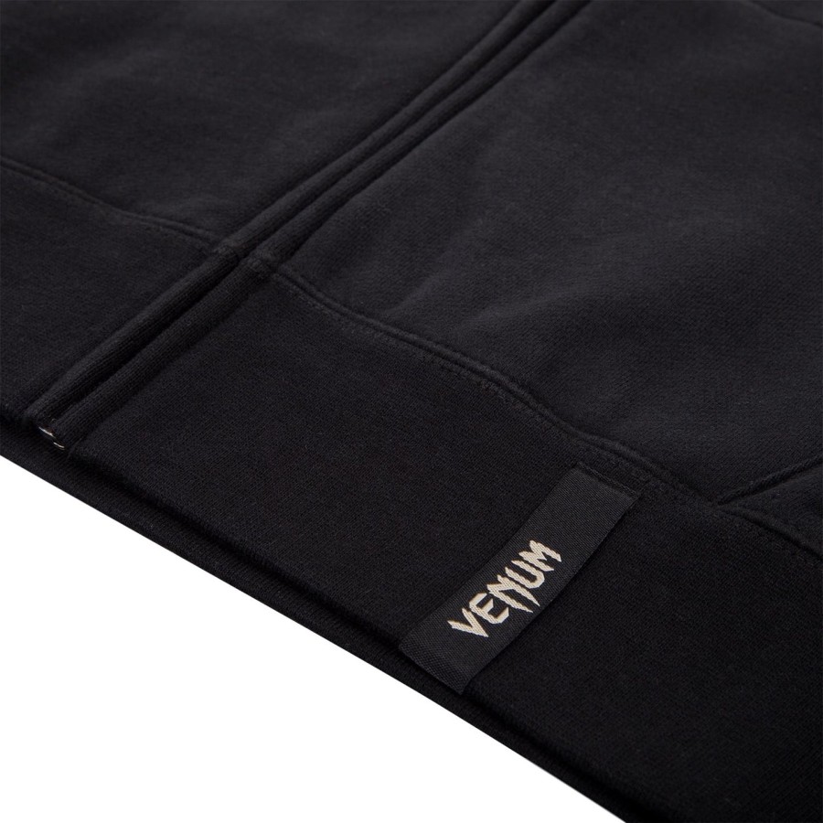 venum infinity hættetrøje med lynlås - sortbeige