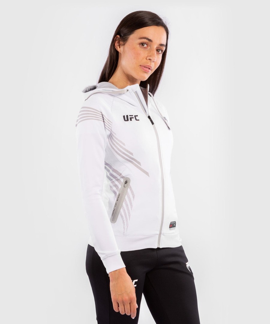ufc venum authentic fight night kvinders walkout hættetrøje - hvid