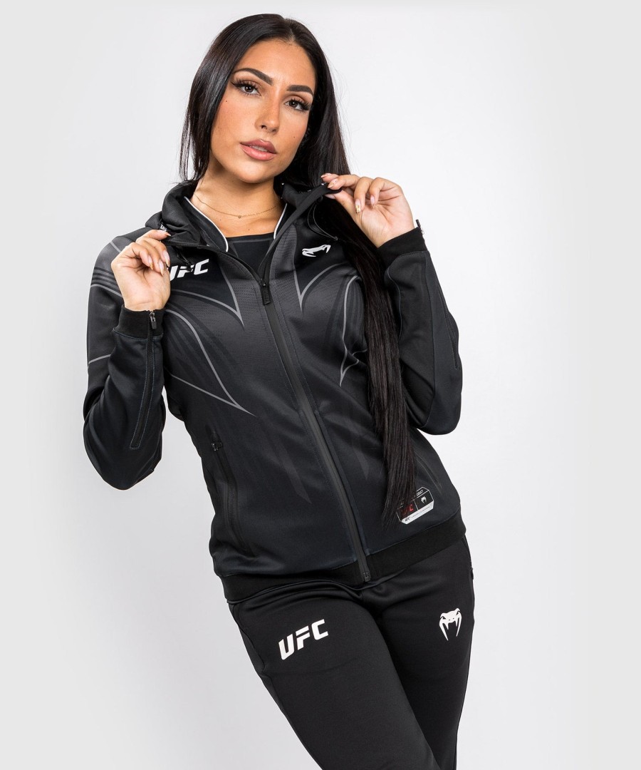 ufc venum authentic fight night 2.0 dame walkout hættetrøje - sort