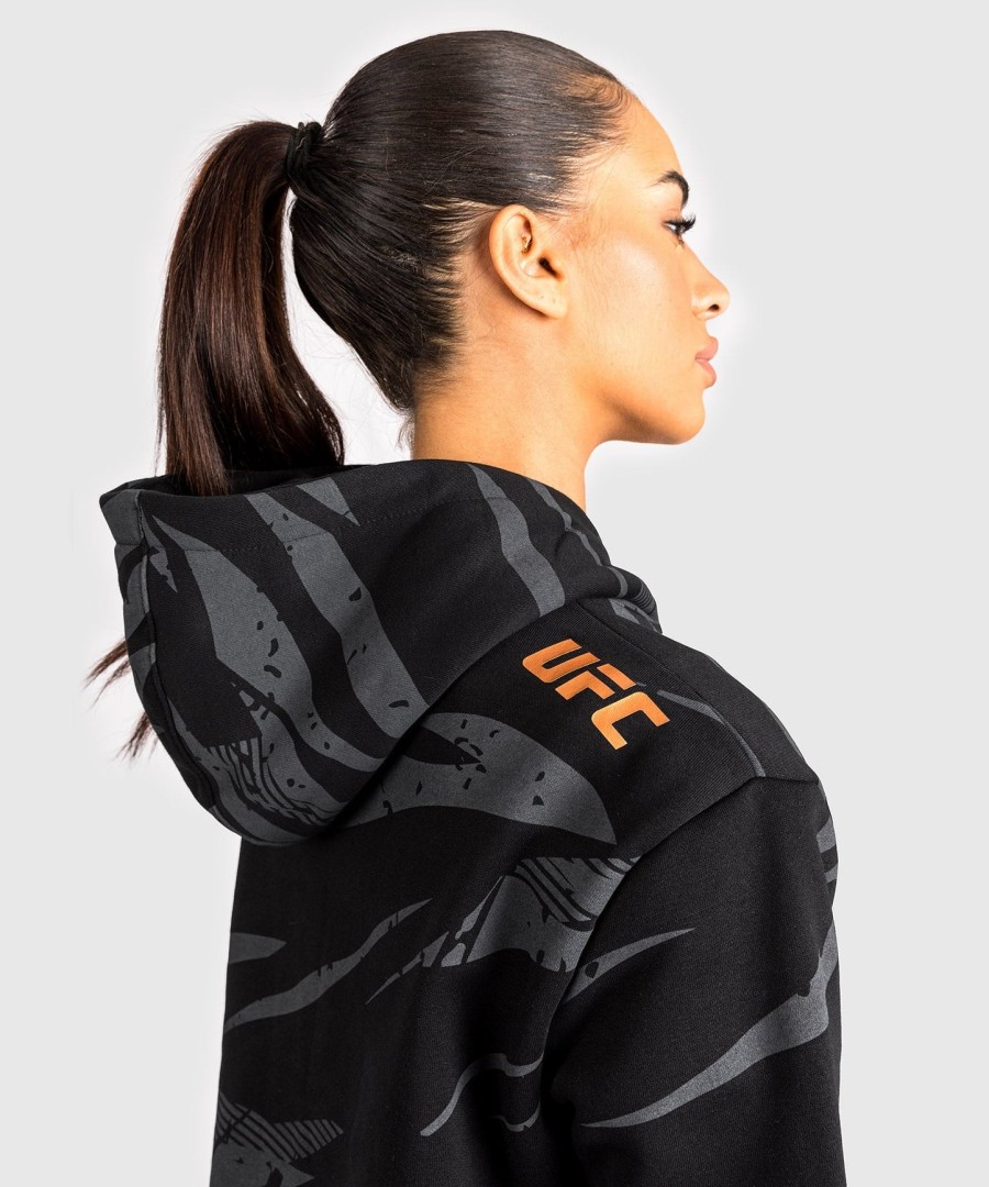 ufc adrenaline by venum fight week dame pullover-hættetrøje - urban camo