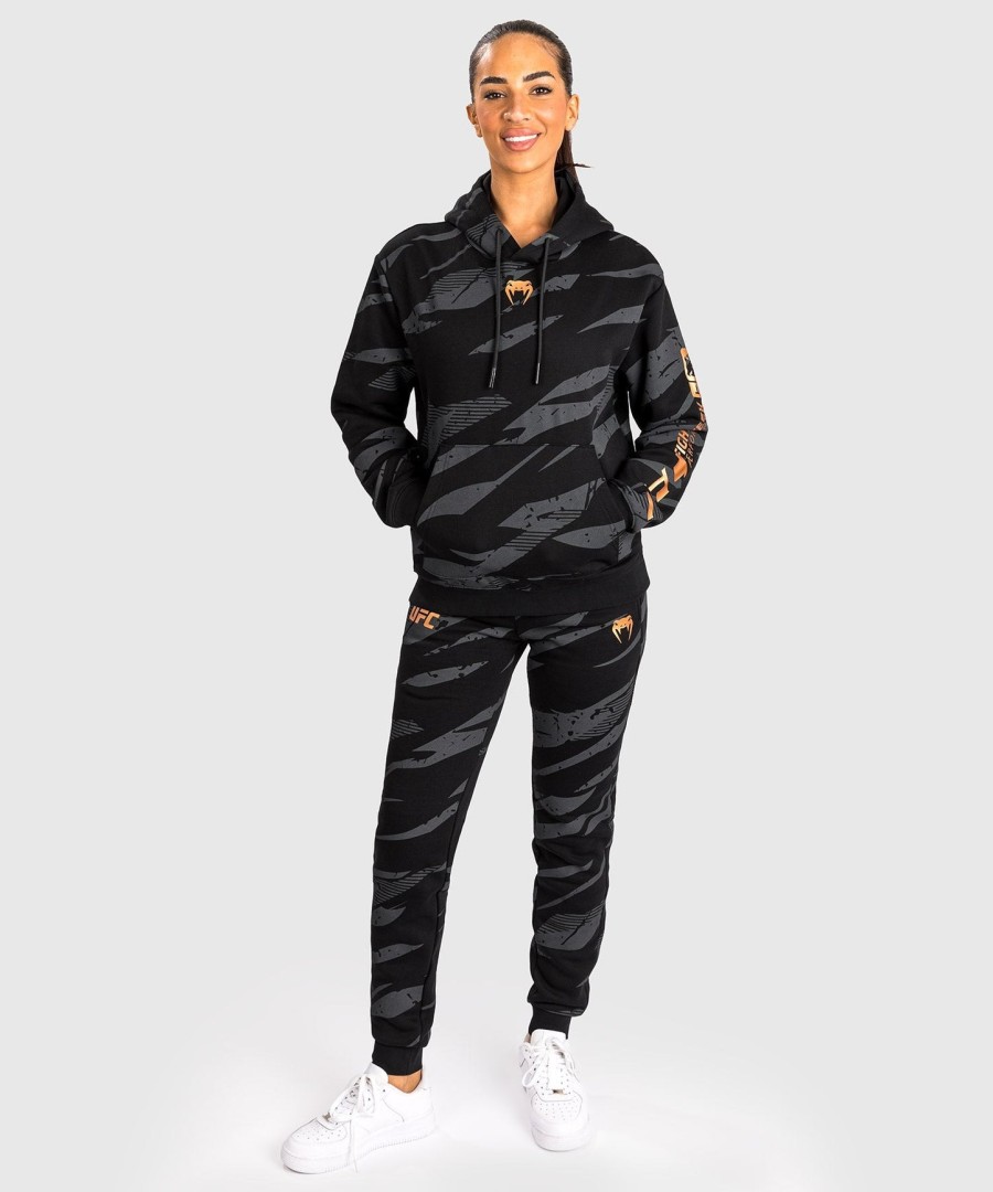 ufc adrenaline by venum fight week dame pullover-hættetrøje - urban camo