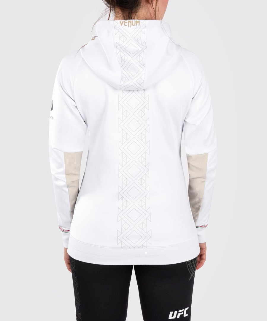 noche ufc by venum authentic fight night womens walkout-hættetrøje - hvid