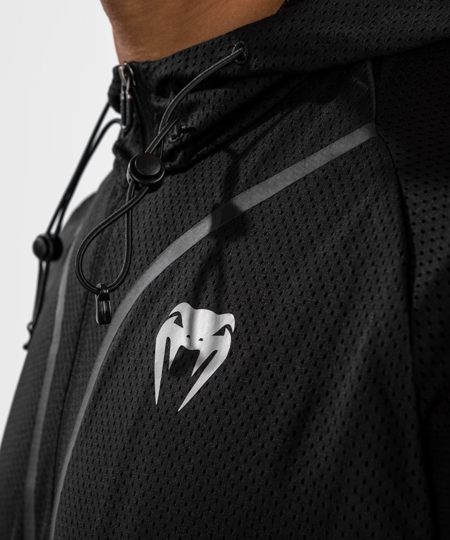 venum electron 3.0 dry tech jakke - kortærmet - sort