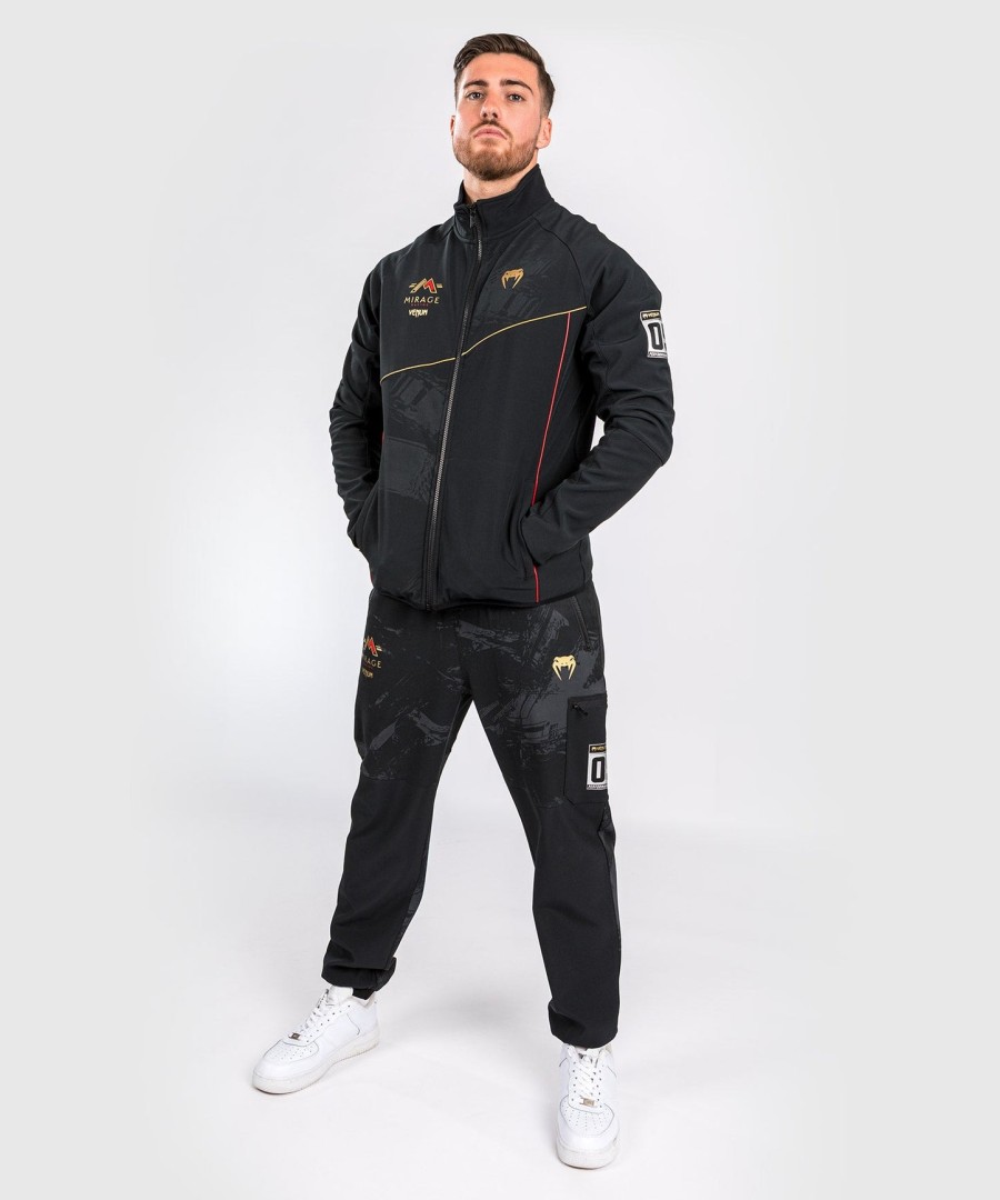venum x mirage softshell jakke - sortguld