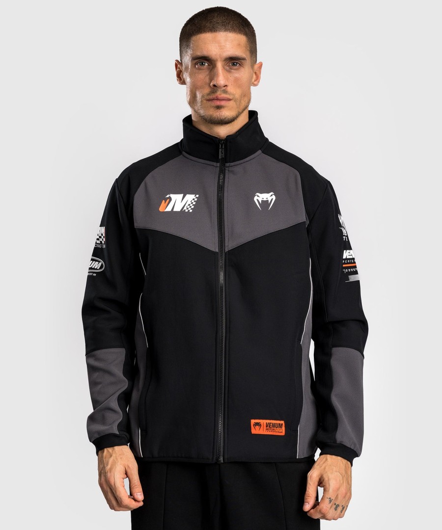 venum motorsport softshell jakke - dyb sort
