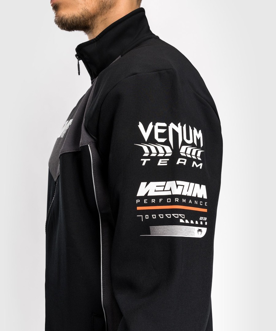 venum motorsport softshell jakke - dyb sort