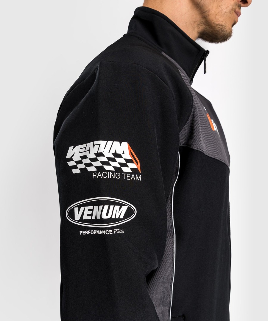 venum motorsport softshell jakke - dyb sort