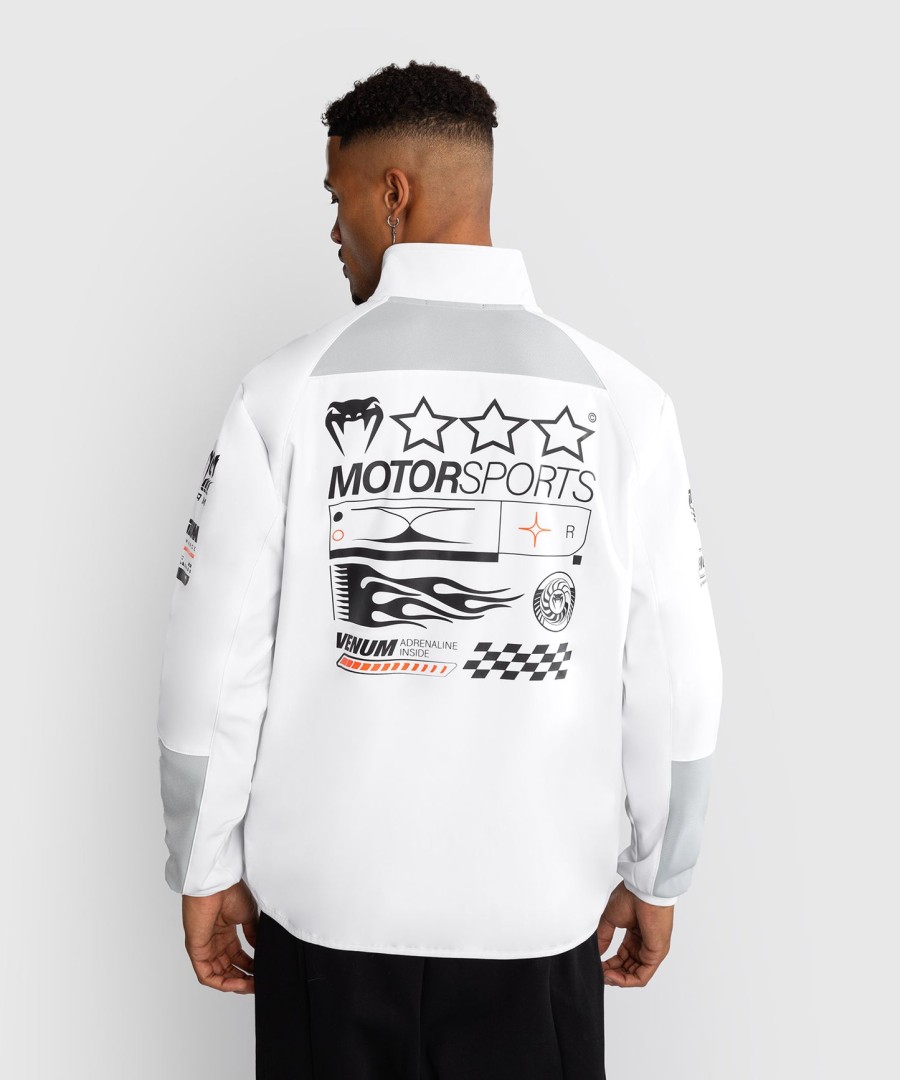 venum motorsport softshell jakke - snehvid