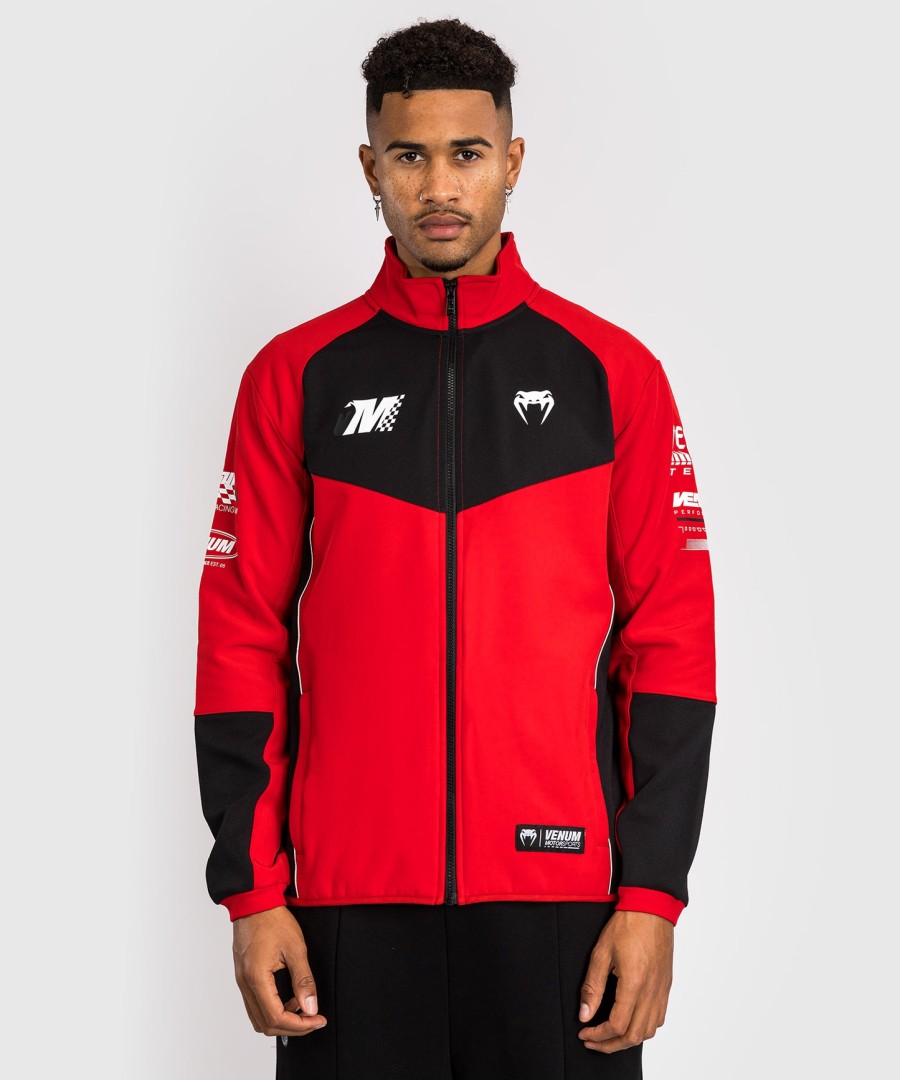 venum motorsport softshell jakke - racer rød
