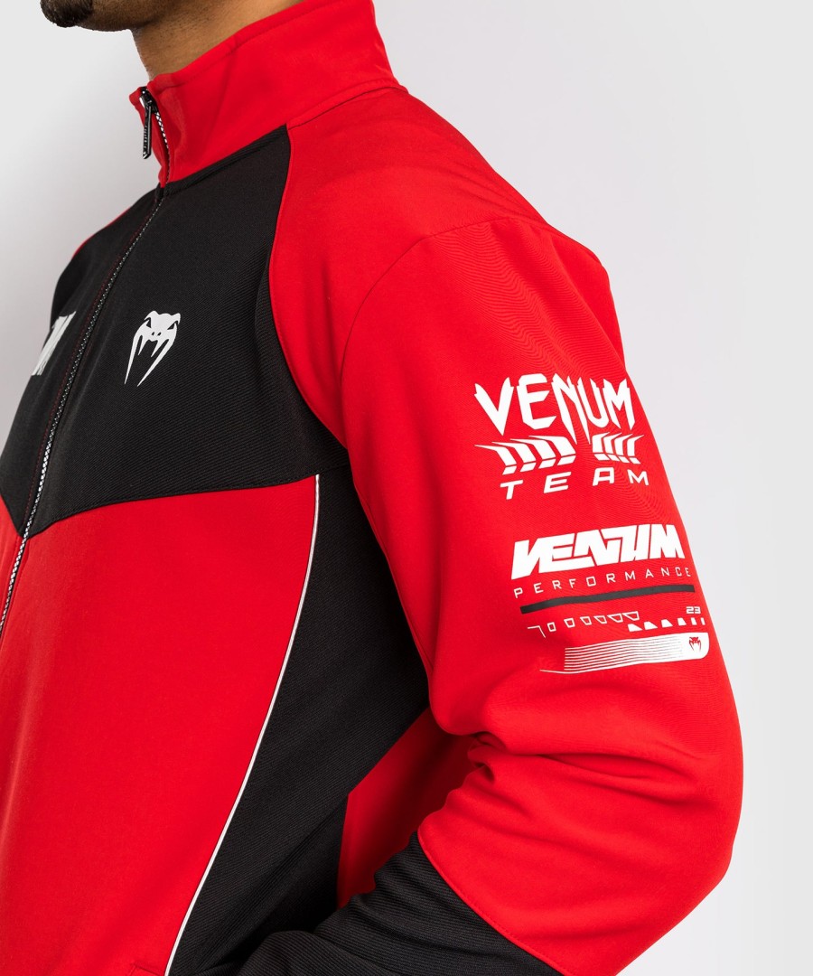 venum motorsport softshell jakke - racer rød