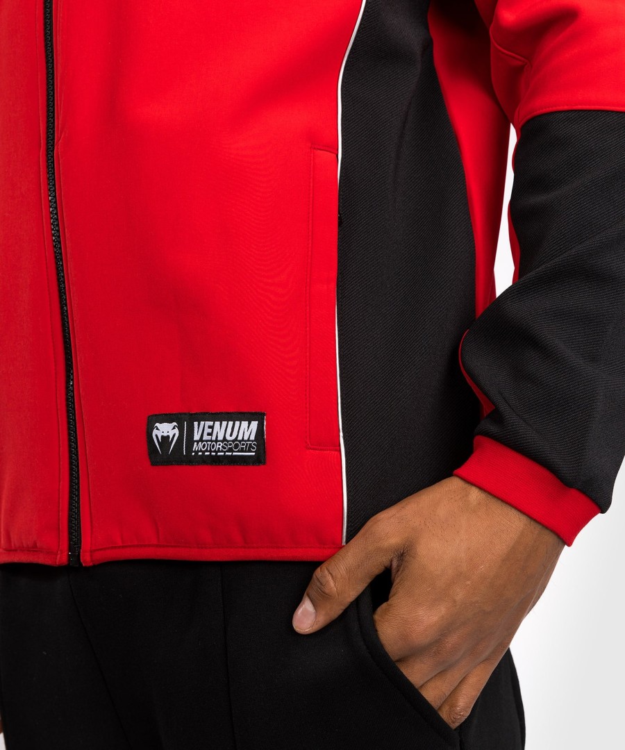 venum motorsport softshell jakke - racer rød