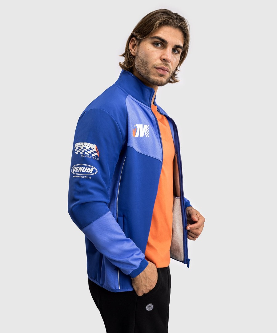 venum motorsport softshell jakke - kongeblå