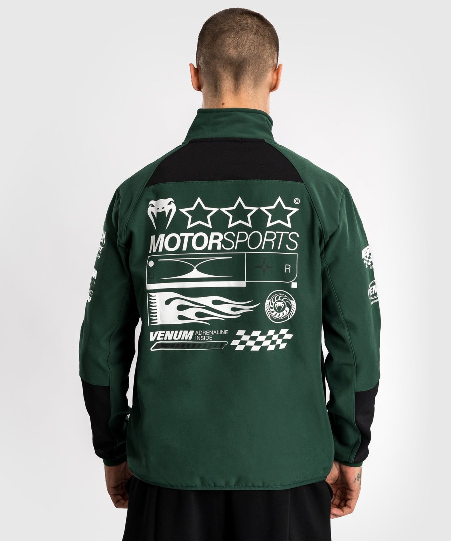 venum motorsport softshell jakke - deep forest
