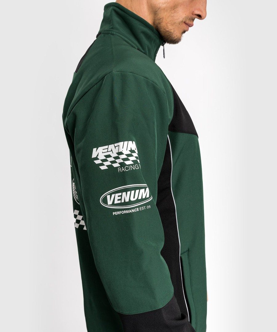 venum motorsport softshell jakke - deep forest