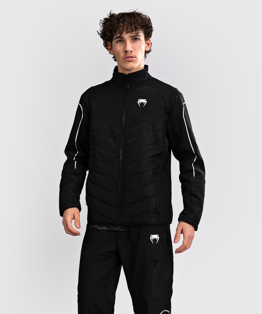 venum paddock softshell jakke langærmet - sort