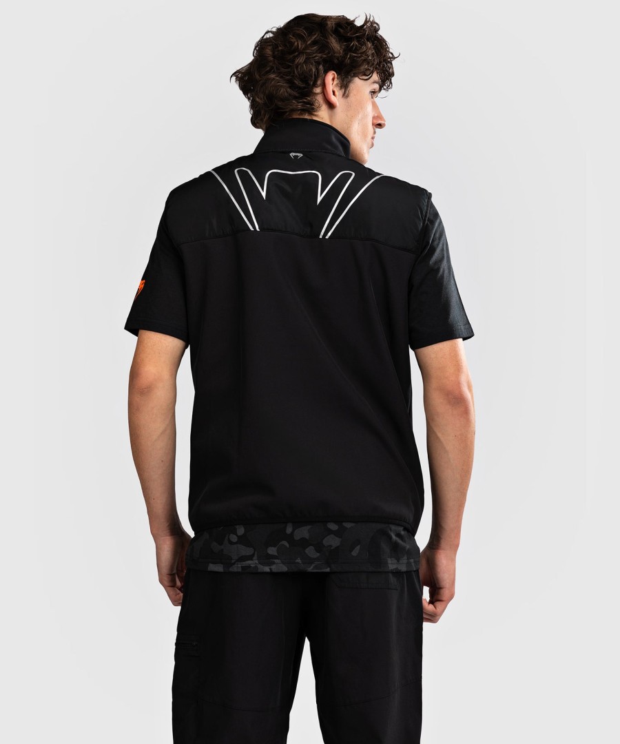 venum paddock softshell jakke kortærmet - sort