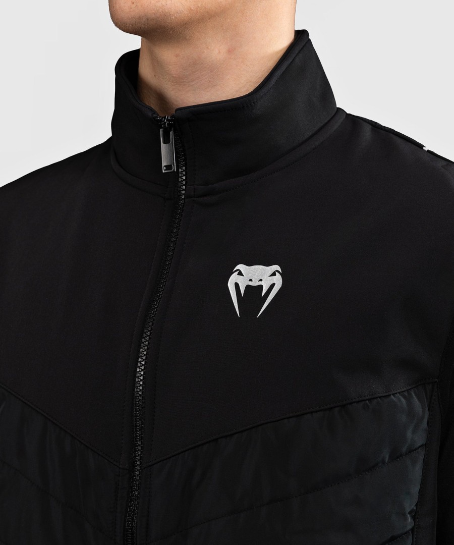 venum paddock softshell jakke kortærmet - sort