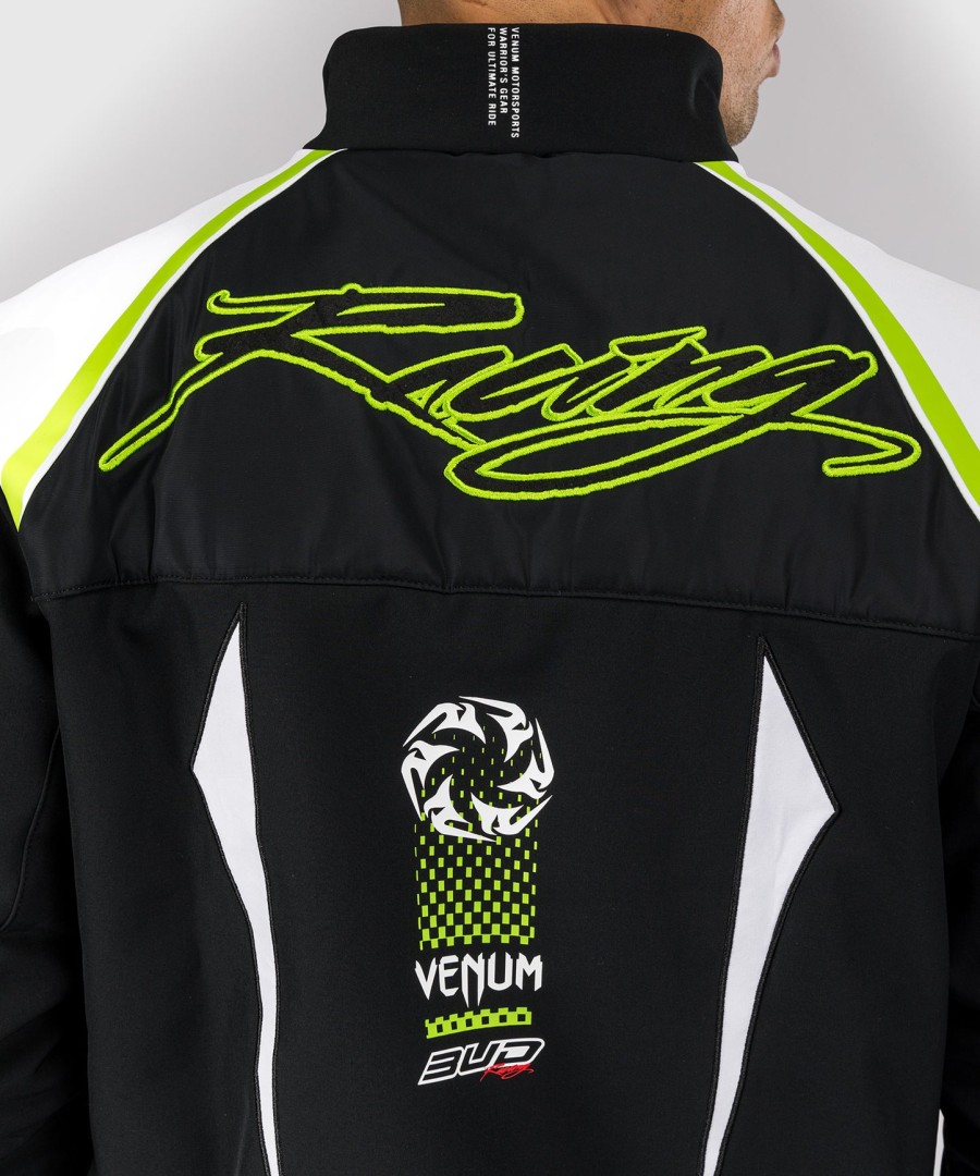 venum x bud racing herrejakke - sorthvidlimegrøn