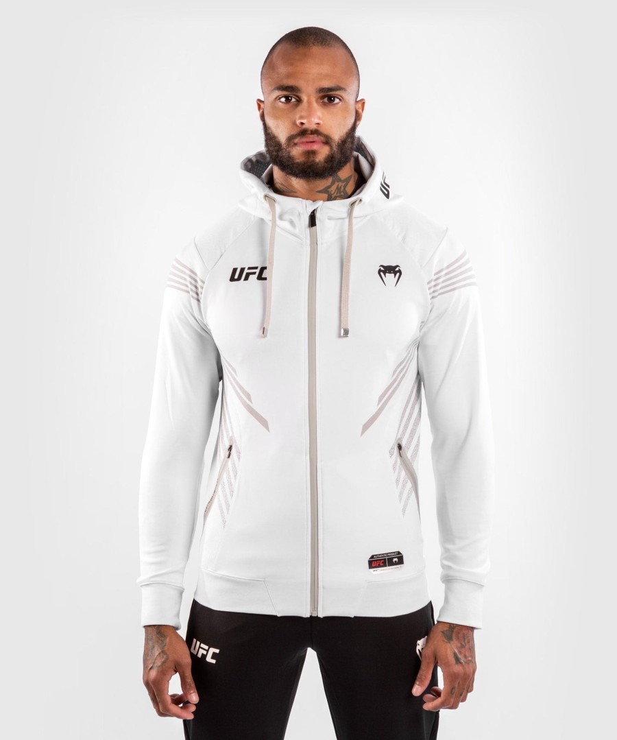 ufc venum authentic fight night herre walkout hættetrøje - hvid