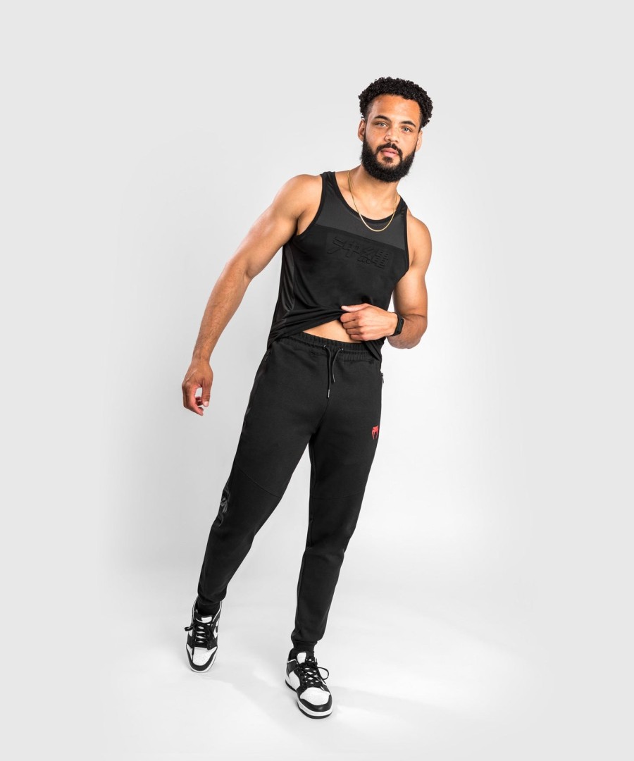 venum okinawa 3.0 joggingbukser - sortrød