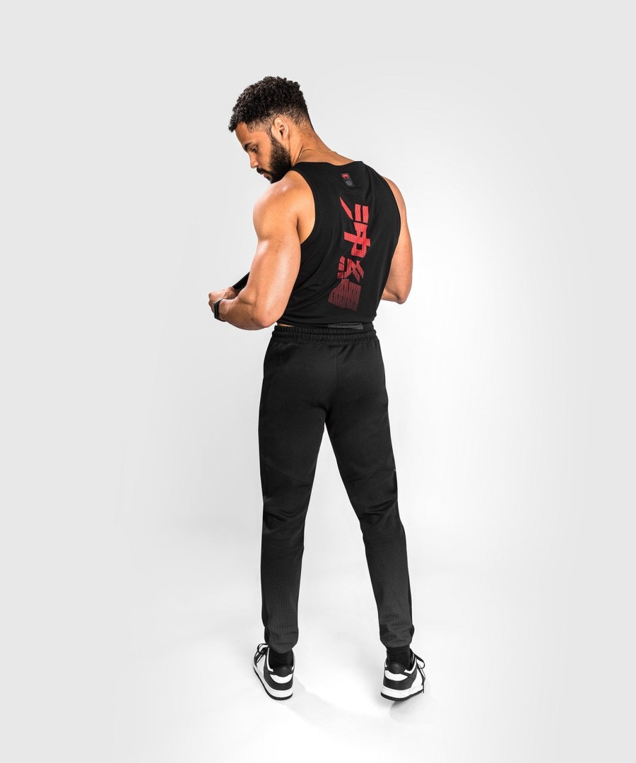 venum okinawa 3.0 joggingbukser - sortrød