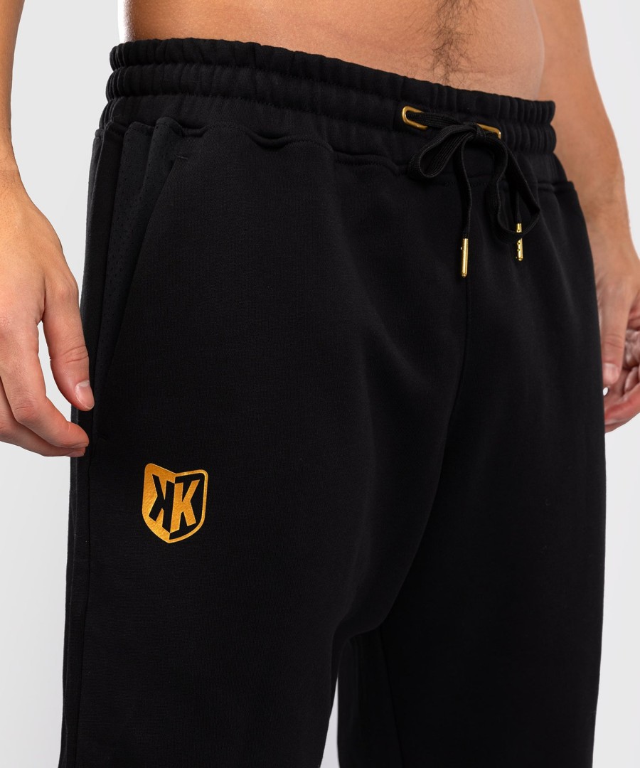 fk x venum hexagone mma joggingbukser - sortguld