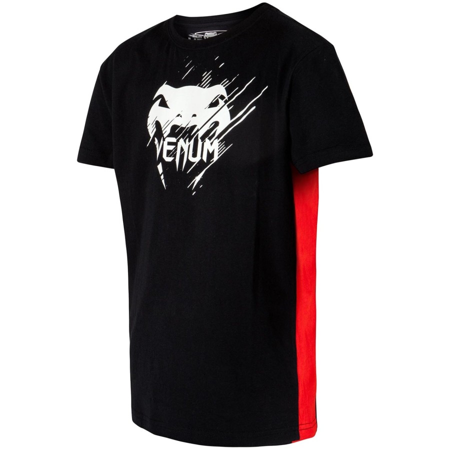 venum contender børne t-shirt - sortrød