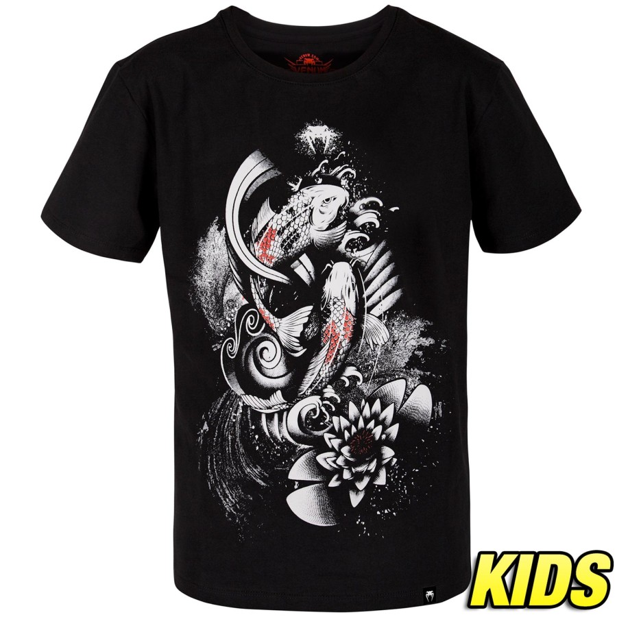 venum koi 2.0 t-shirt - børn - sorthvid