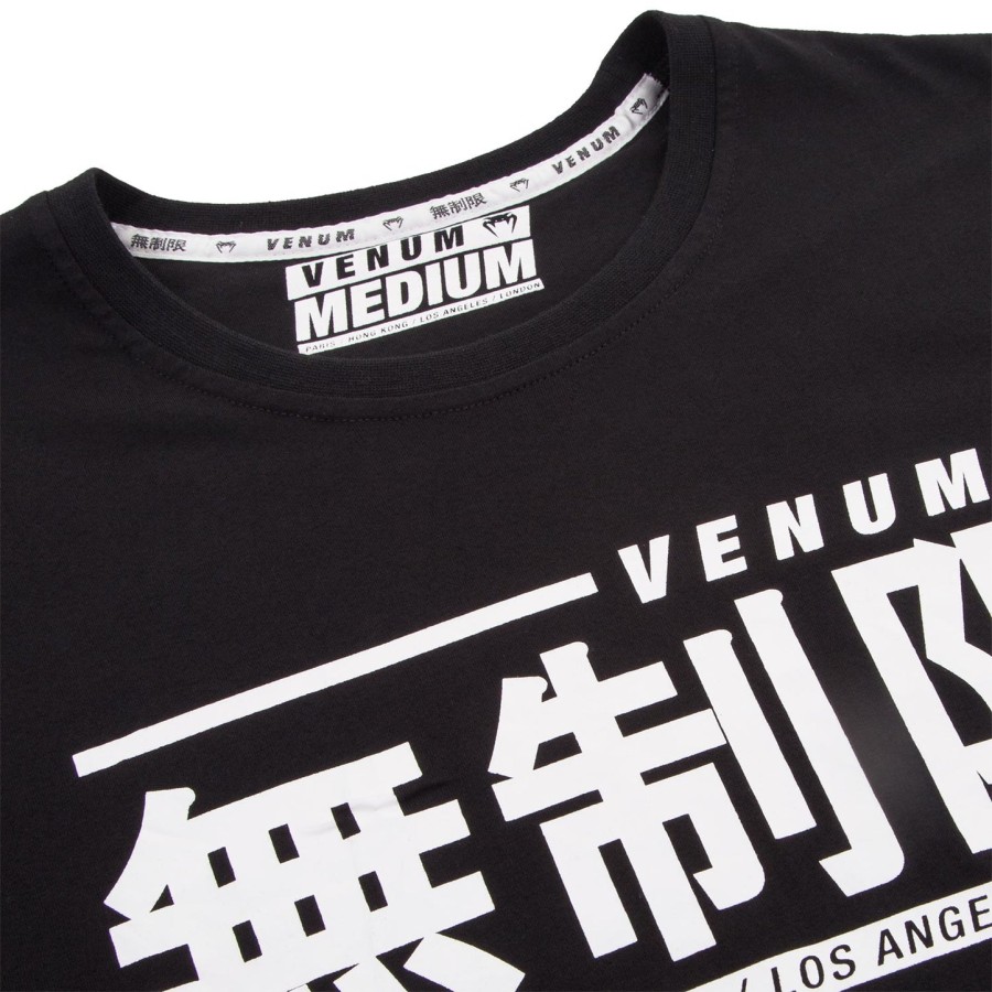 venum limitless børne t-shirt - sorthvid