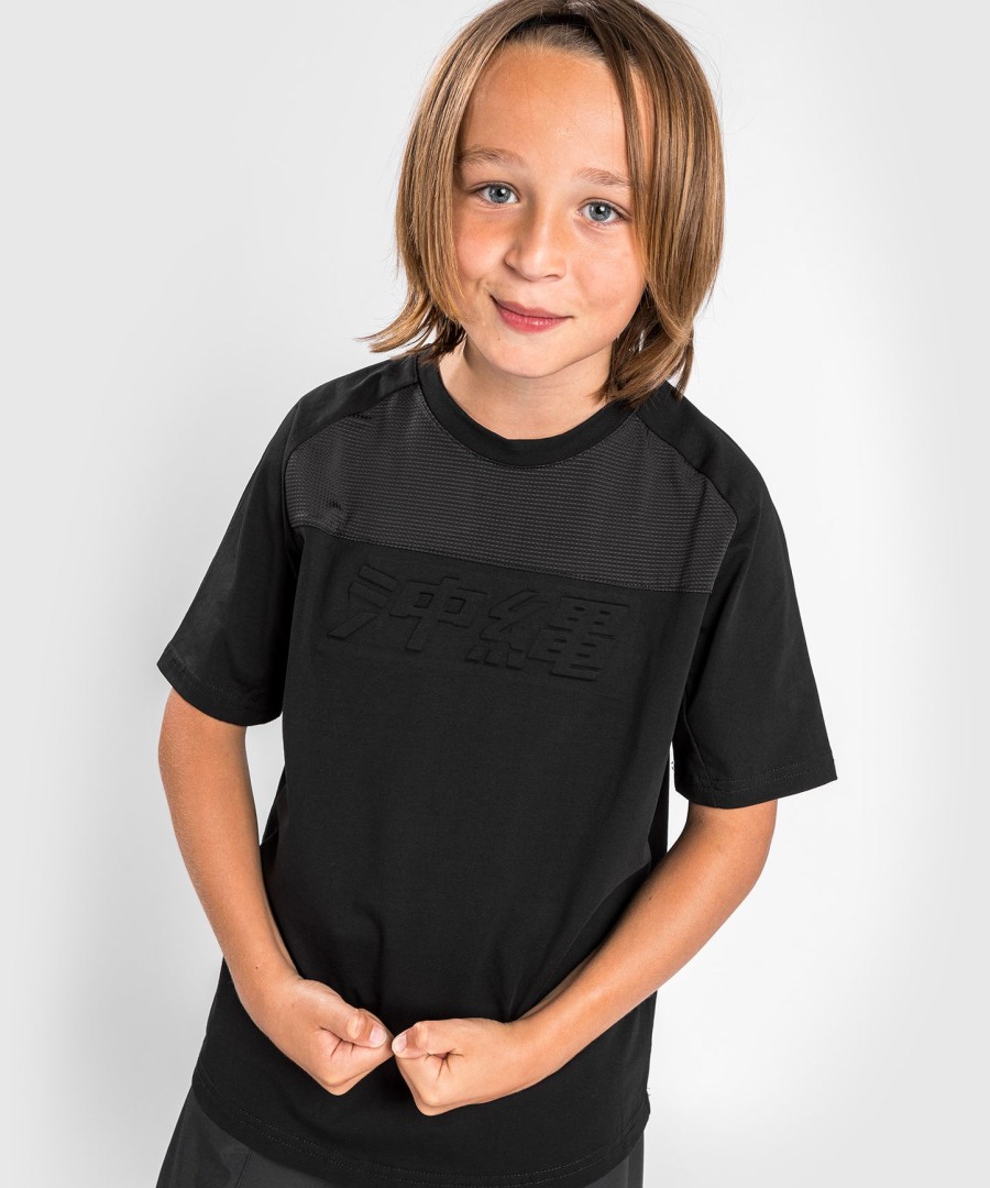 venum okinawa 3.0 t-shirt - til børn - sortrød