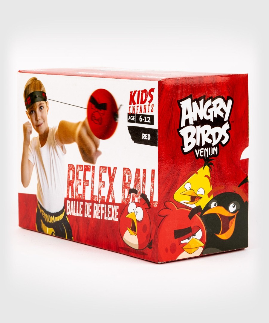venum angry birds reflex ball - til børn - rød
