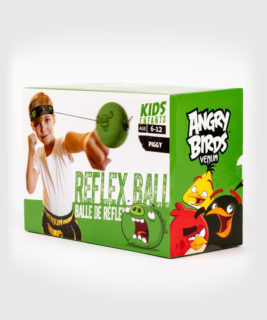 venum angry birds reflex ball - til børn - grøn