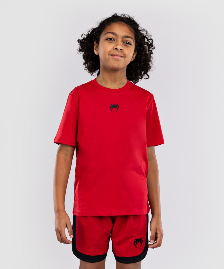 venum contender børne t-shirt - kirsebærrød
