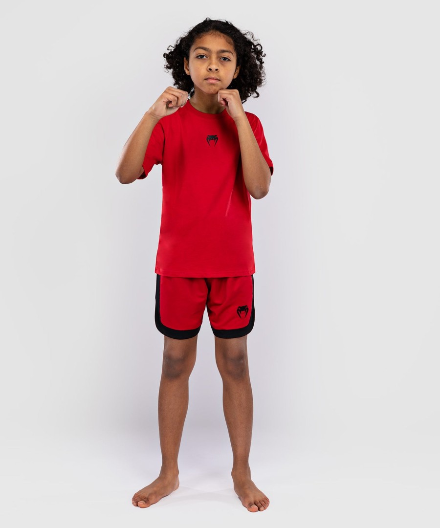 venum contender børne t-shirt - kirsebærrød
