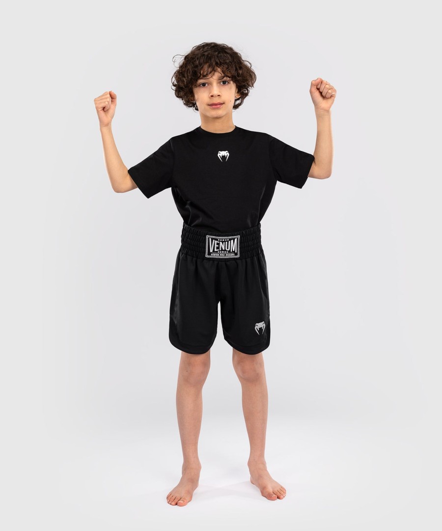 venum classic børne bokseshorts - sort