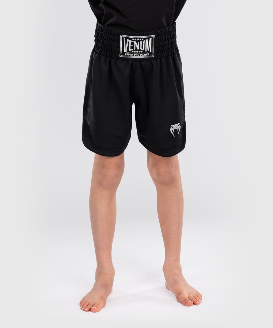 venum classic børne bokseshorts - sort
