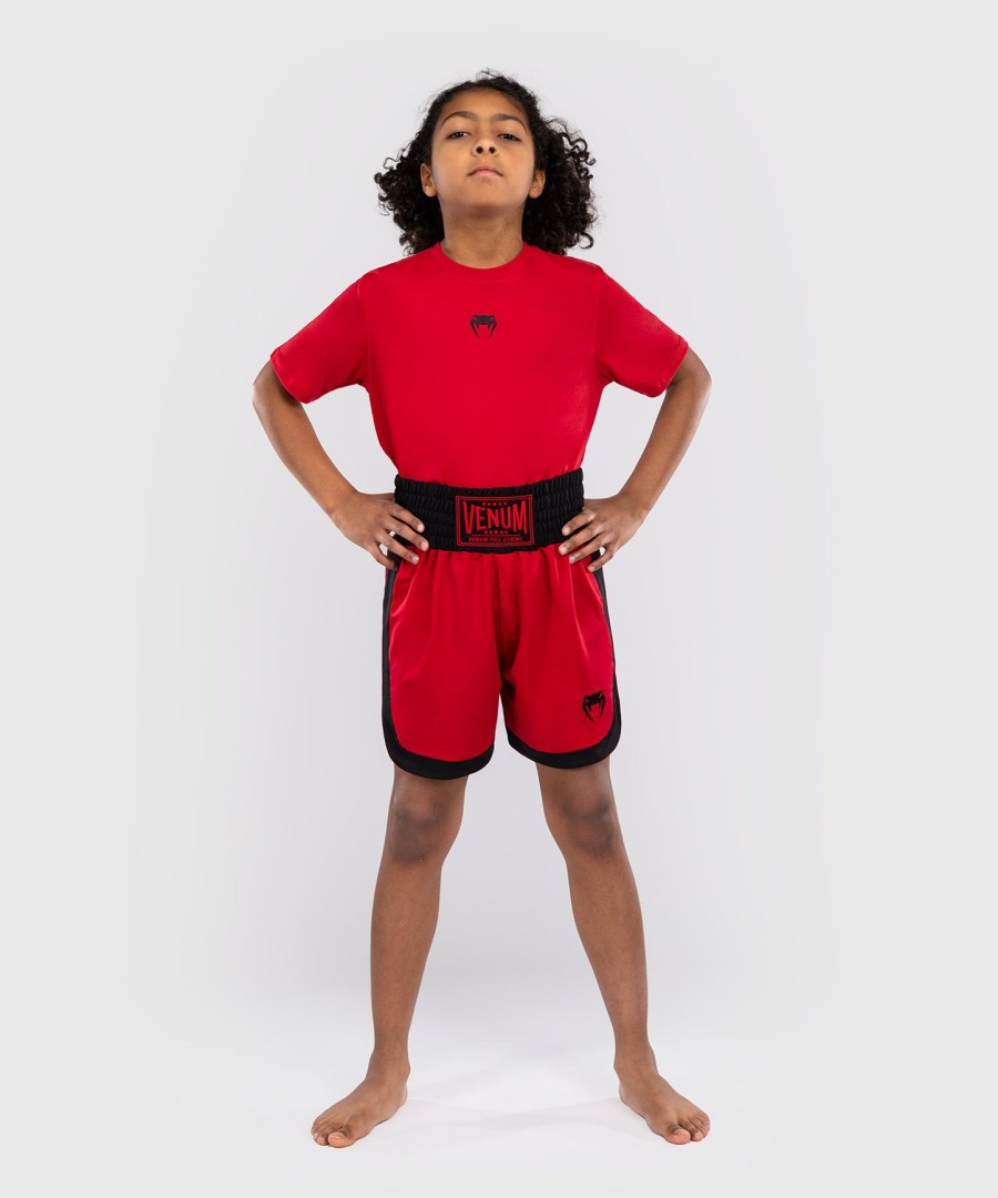 venum classic børne bokseshorts - kirsebærrød