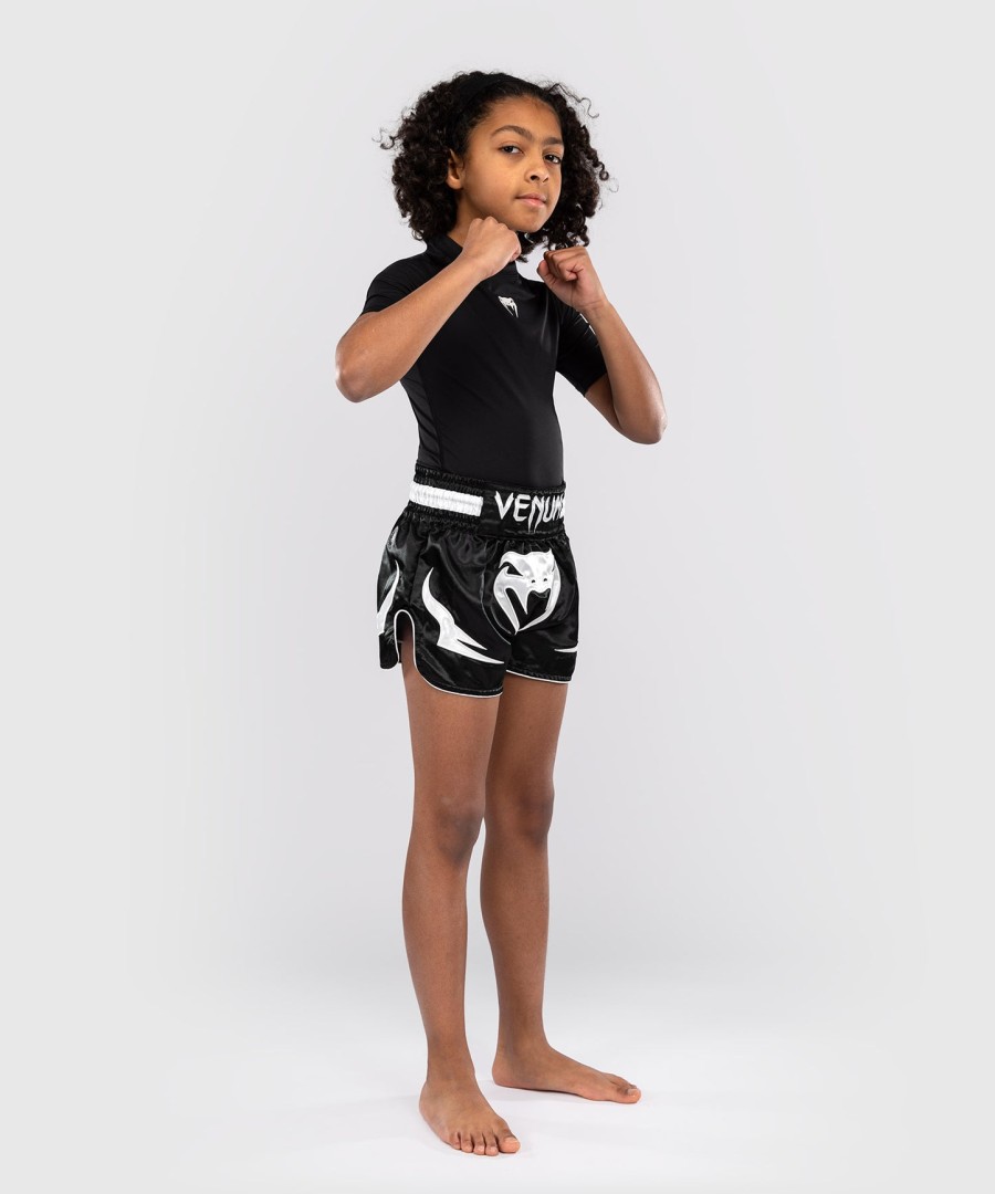 venum inferno børne thai shorts - sort