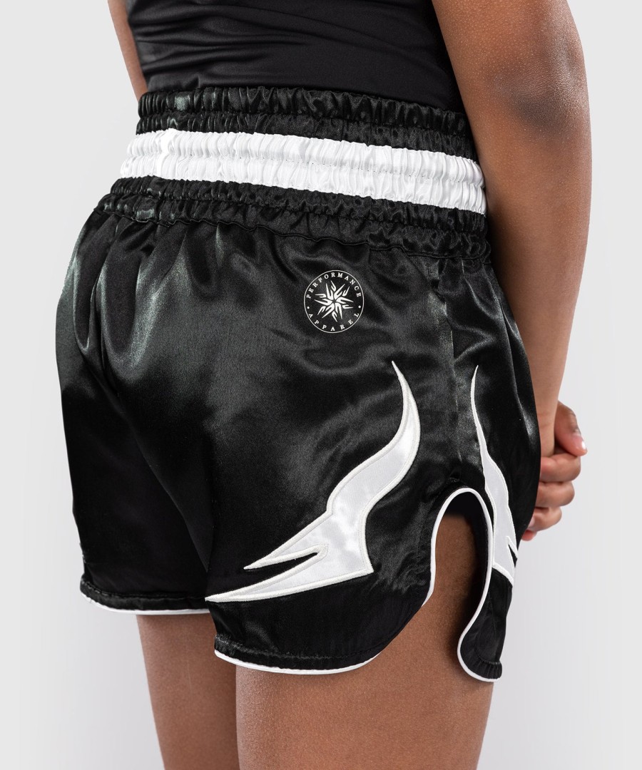 venum inferno børne thai shorts - sort