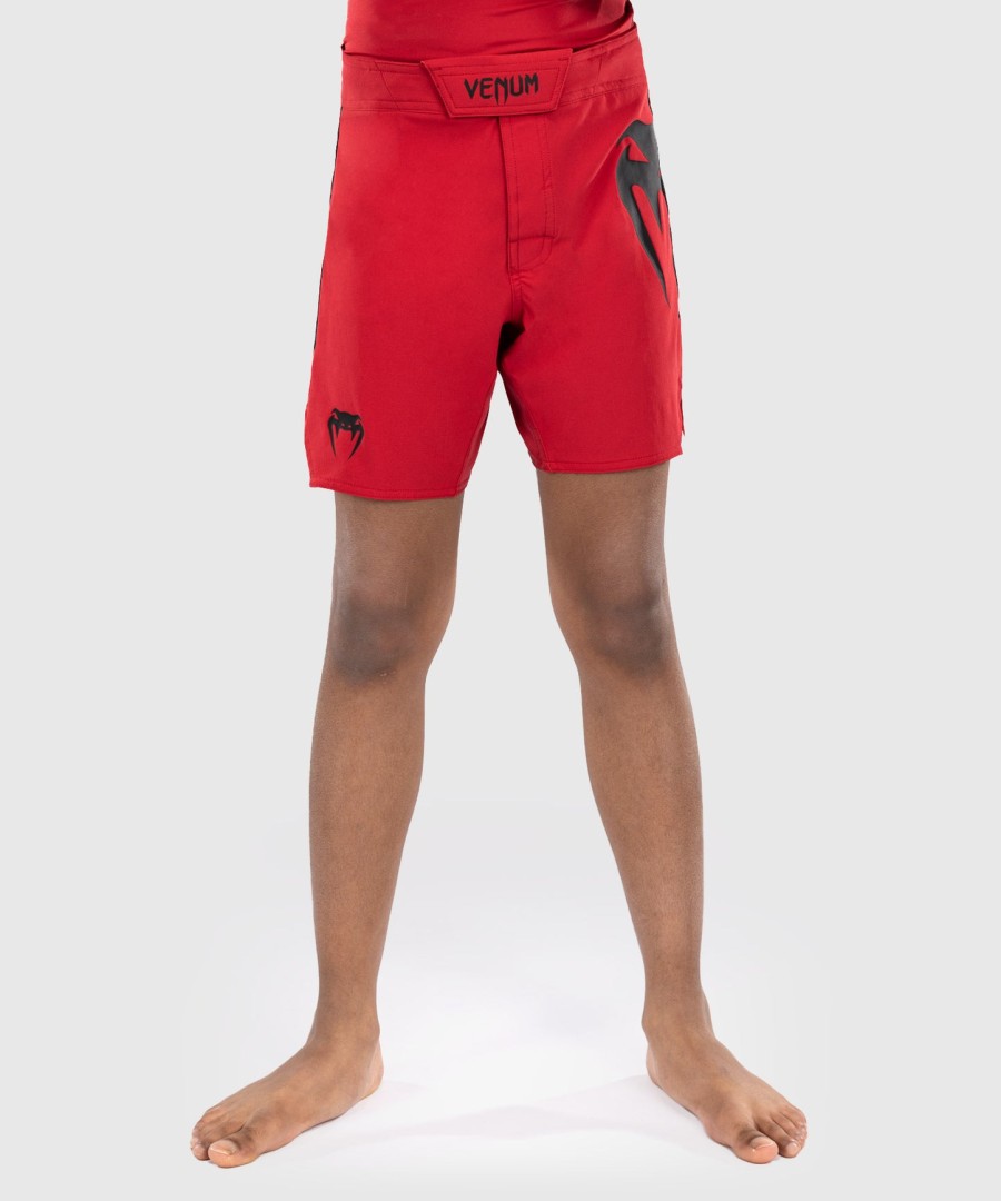 venum light børne kampshorts - kirsebærrød